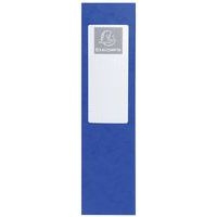 Lot de 6 Boite de classement Exabox Dos 80mm Carte lustrée - A4 bleu - Image 2