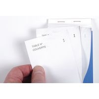 Lot de 50 Bloc Maître d'Hôtel 50 feuil. autocop. num en tripli 8x15cm - Image 2