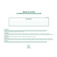 Lot de 5 Registre des contrôles de santé et de sécurité au travail - 20 pages - Image 4