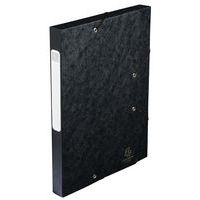 Lot de 25 Bte de class. Cartobox Dos 25mm cte lustrée A4 noir - Image 3