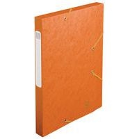 Lot de 25 Bte de class. Cartobox Dos 25mm cte lustrée A4 orange - Image 4