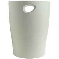 Lot de 8 Corbeille à papier ECOBIN 15 litres avec poignées gris - Image 2