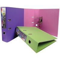 Lot de 10 Classeur à levier Prem'Touch - Dos 80mm - A4 maxi assorties - Image 5