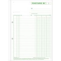 Lot de 5 Manifold Factures 29,7x21cm 50 feuillets tripli autocopiants - Image 4