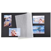 Album photos à spirales 60 pges noires passion 32x32cm rouge - Image 3