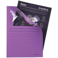 Lot de 4 paquets de 100 chemisess à fenêtre FOREVER - 22x31 cm - Violet - Image 4