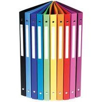 Lot de 20 Classeur 4 anneaux 15 mm polypropylène uni - A4 - Image 3