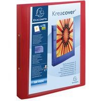 Lot de 15 Classeur 2 anneaux 30mm polypropylène chromaline 7/10e Krea Cover - Image 2