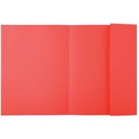 Lot de 5 paquets de 50 chemisess 1 rabat ROCK''S 210 - 24x32cm rouge - Image 2