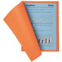 Lot de 5 paquets 100 chemisess SUPER 210 - 24x32cm - orange - Image 4