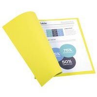 Lot de 5 paquets de 100 chem. Forever 170 100% recyclé 24x32cm jaune - Image 2