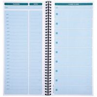 Lot de 5 Carnet spiralé 29,7x14cm - à faire ce jour - 125 feuilles - Image 4