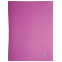 Lot de 10 Protège-doc. PP opaq. poch. cristal 100 vues A4 col. assort - Image 3