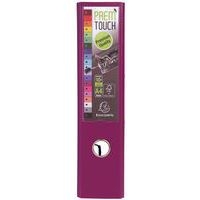Lot de 10 Classeur à levier Prem'Touch - Dos 80mm - A4 maxi Fuchsia - Image 3