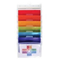 Lot de 4 Trieur mural 6 compartiments Crystal - A4 - Image 5