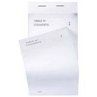 Lot de 50 Bloc Maître d'Hôtel 50 feuil. autocop. num en dupli 8x15cm - Image 4