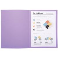 Lot de 5 paquets 100 chemisess SUPER 210 - 24x32cm - lilas - Image 4