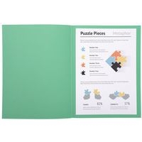 Lot de 5 paquets 100 chemisess SUPER 210 - 24x32cm - vert vif - Image 2