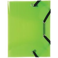 Lot de 25 Chemise à élastique 3 rabats Polypro Crystal Colour pocket - Image 5