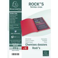 Lot de 10 Chemises ROCK''S 210 - 24x32cm - Image 5