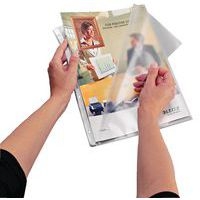 Lot de 100 Pochettes perforées Premium, A4, PP grainé, 130µ, x100 - Image 2