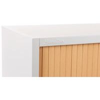 Armoire à rideaux Manutan 105X120X45 cm Alu/Hêtre - Image 7