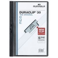 Chemise à clip 3 mm A4 noire - Image principale