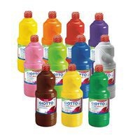 Flacon 1 litre gouache liquide avec bouchon doseur - Giotto - Image principale