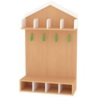 Vestiaire Cabane 4 enfants Bessiere - Image principale