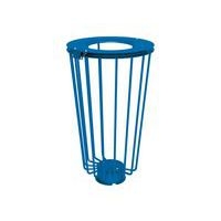 Poubelle Lofoten Vigipirate 100 L acier galva - Procity - Image 2