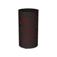 Poubelle Venise 80 L avec seau galva peint - Procity - Image principale