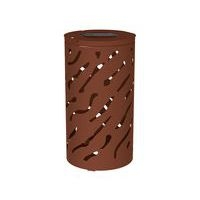 Poubelle Venise 80 L sans seau - galva - Procity - Image 2