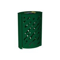 Poubelle Venise tri sélectif 2 x 60 L galva - Procity - Image 7