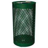 Poubelle Losange Tri sélectif 2 x 60 L - galva - Procity - Image 3