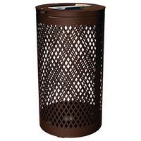 Poubelle Losange Tri sélectif 2 x 60 L - galva - Procity - Image principale