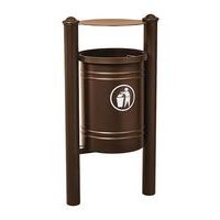 Poubelle Saintonge 40 L avec seau pommeau Agora - Procity - Image 4