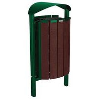 Poubelle Silaos 50 L acier/plastique recyclé - Procity - Image principale