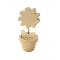Clip mémo sur ressort pot de fleurs - Image principale