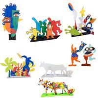 Sculptures carton à monter et décorer - Cleopatre - Image principale