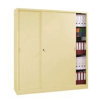 Armoire à monter porte coulissante - Haute - L 180 cm - Manutan Expert - Image 6