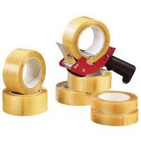 24 bobines Adhésif PVC Transparent L:66 m x l:75 mm - Image 2