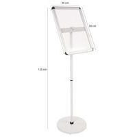 Support d'information pivotant en acier format a3 - Image 6