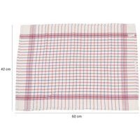 Lot de 12 Torchons 100 % coton - Image 9