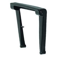 Lot 2 accoudoirs pour chaise Prismo/Cluny/Woody non accrochable - Image principale