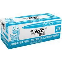 Feutre grosse pointe Visacolor Bic (Boîte de 12) - bleu clair - Image principale