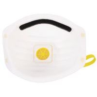 10 Demi-masques respiratoires coque à usage unique FFP1 Avec soupape - Image 10