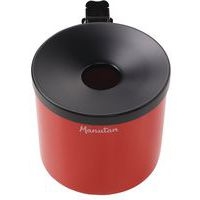 Cendrier mural Manutan - 1.5L - Rouge - Image 6