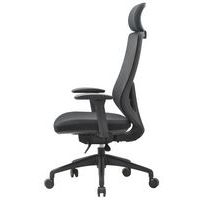 Siège de bureau noir Dounat - Manutan - Image 3