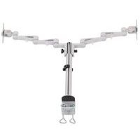 Support ajusable pour double écran - Manutan - Image 3