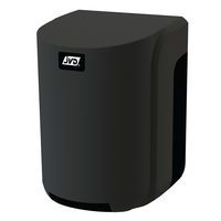 Distributeur essuie-mains à dévidage central Cleanline maxi noir - JVD - Image principale
